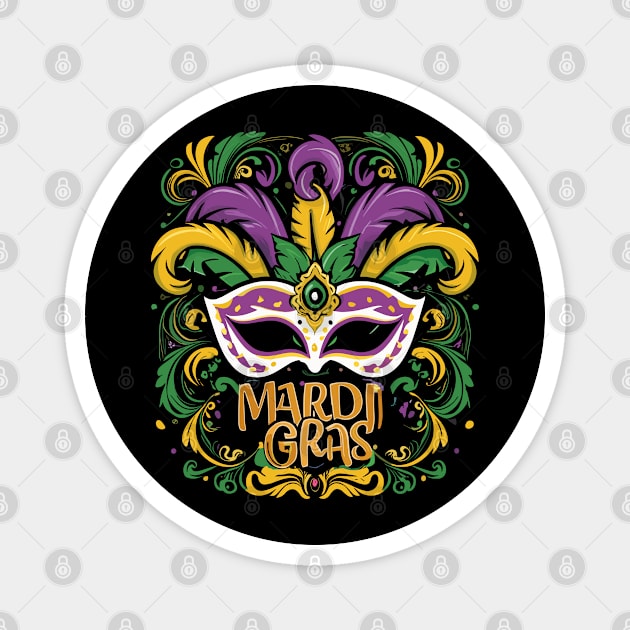 Mardi Gras – February Magnet by irfankokabi